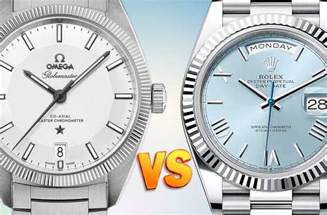 used rolex omega watches|omega constellation vs rolex datejust.